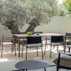 Terramare Table Rectangulaire avec plateau en grès