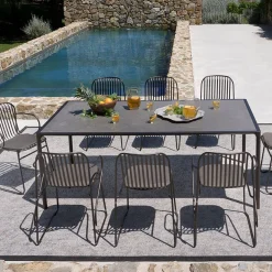 Terramare Table Rectangulaire avec plateau en grès