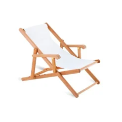 Transat Chelsea pliant en teck