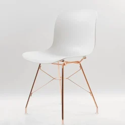 Troy Chaise - pieds fils d'acier