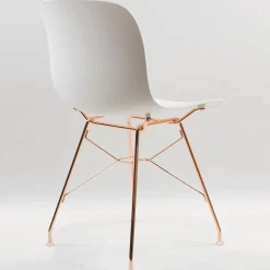 Troy Chaise - pieds fils d'acier