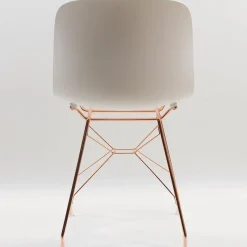 Troy Chaise - pieds fils d'acier