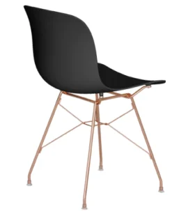 Troy Chaise - pieds fils d'acier