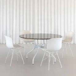 Troy Chaise - pieds fils d'acier