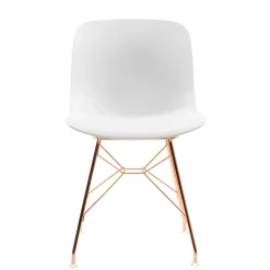 Troy Chaise - pieds fils d'acier