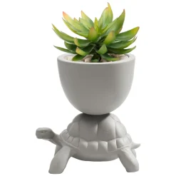 Turtle carry XS ceramic planter