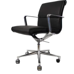 Una Chair Executive - Bas dossier, avec accoudoirs