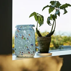 Vases Splash - Col Roulé Point Blanc