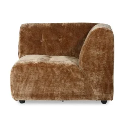 Vint Couch Module d'angle Droit