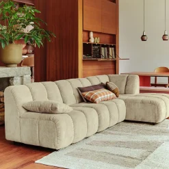 Wave canapé - Élément droit accoudoir bas