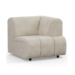 Wave canapé - Élément droit accoudoir haut