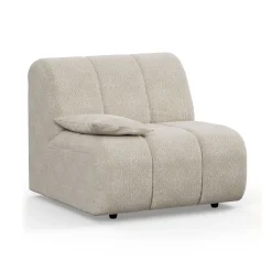 Wave canapé - Élément gauche accoudoir bas