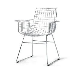 Wire Metal Armchair